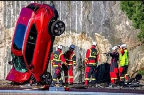 Volvo lakukan aneka metode crash test. (Volvo)