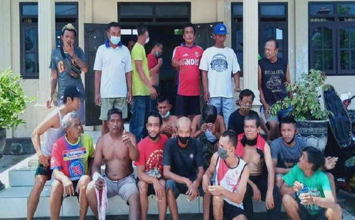 Kurang Perhatian, 30 Personel Linmas di Wonosari Klaten Mundur & Copot Seragam