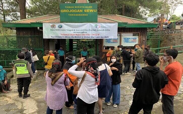 Lebaran 2021, Jumlah Kunjungan Wisata ke Tawangmangu Meroket