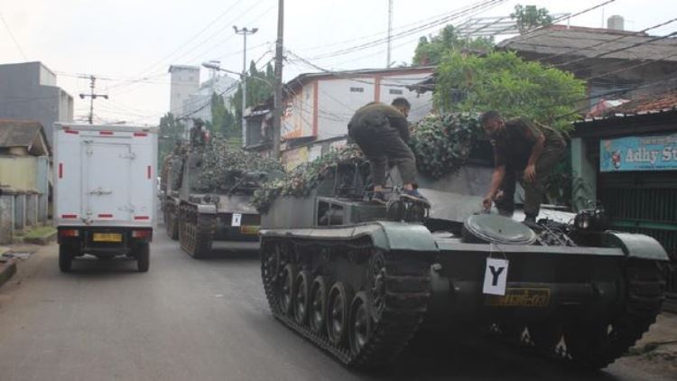 Sebar Hoaks Tank TNI untuk Halau Pemudik, Warga Diciduk