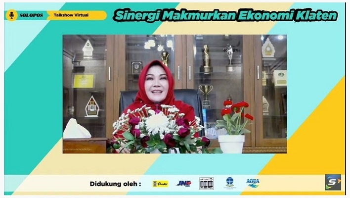 Ini Kata Bupati Klaten Soal Usulan Wadah Belajar Digital Bagi UMKM