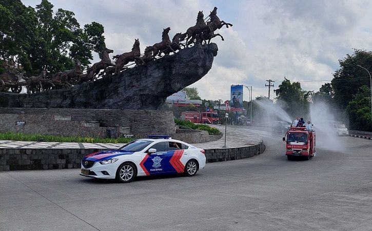Gerakan Minggu di Rumah Saja, Jalanan Boyolali Lengang