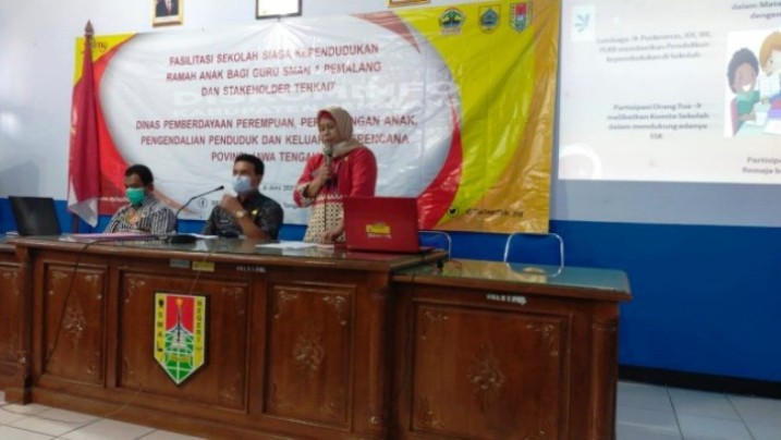 SMAN 1 Pemalang Pilot Project Sekolah Siaga Kependudukan