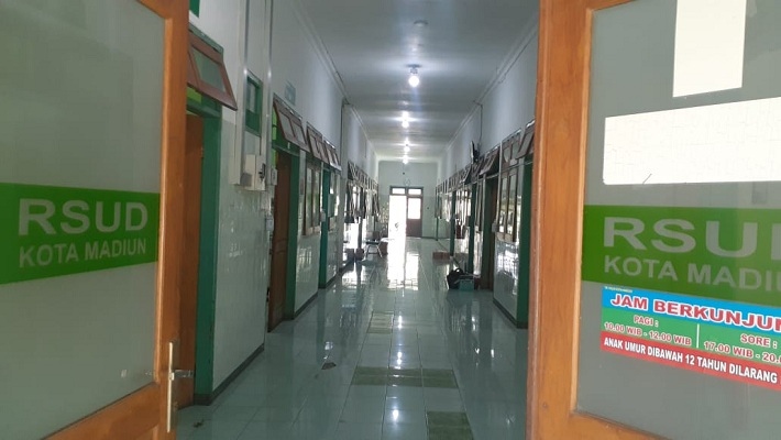 RSUD Kota Madiun Ubah Bangsal Bedah Jadi Ruang Isolasi