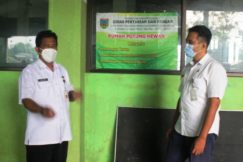 Pemotongan Hewan Kurban di RPH Kudus Dilayani H+2 - Vimarsana News