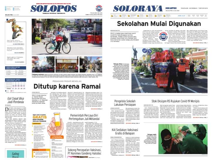 Solopos Hari Ini: Ditutup Karena Ramai - Vimarsana News