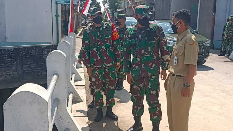 TMMD Bangun Talut Hingga Bank Sampah Di Pajang Solo, Ini Pesan Kasdam IV Diponegoro Untuk Warga