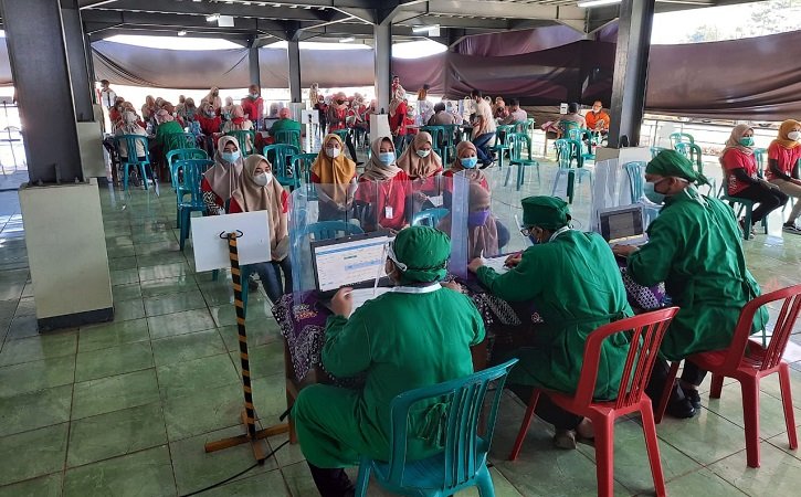 Kabar Baik! Vaksinasi di Wonogiri Mulai Sasar Pekerja Pabrik