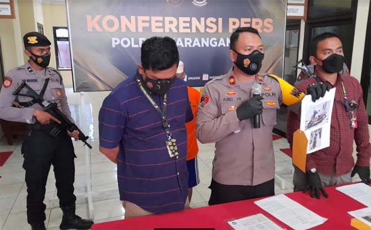 Rampas Motor Vario dari Pelajar Karanganyar, 2 Debt Collector Dikukut Macan Lawu