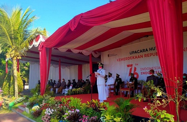 HUT RI, Bupati Klaten Ajak Perkuat Persatuan dan Gotong Royong