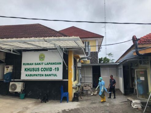 pasien covid-19 kabur RS Lapangan