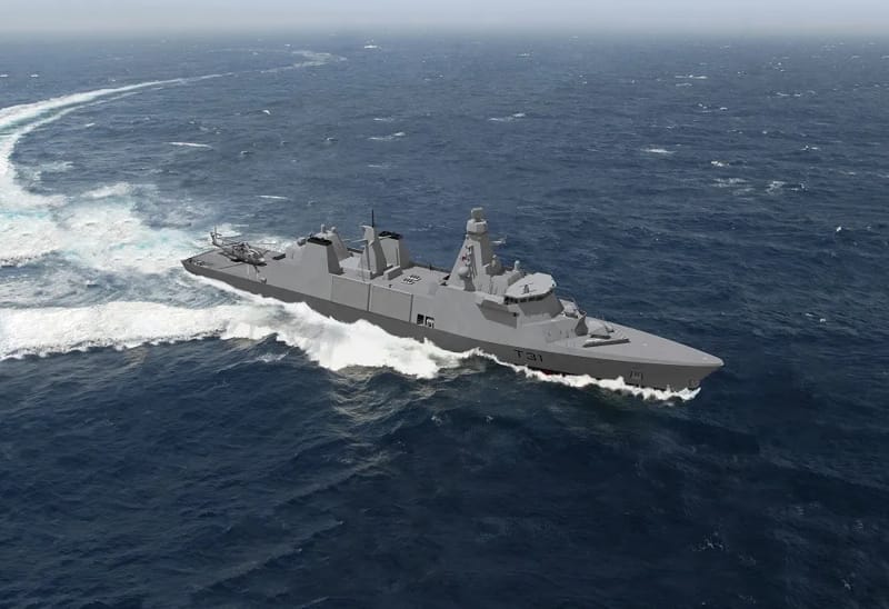 Tampilan desain frigat Arrowhead 140 dari Babcock Inggris yang bakal dibuat galangan kapal nasional PT PAL Surabaya untuk memperkuat TNI AL. (asiapacificdefensejournal.com)