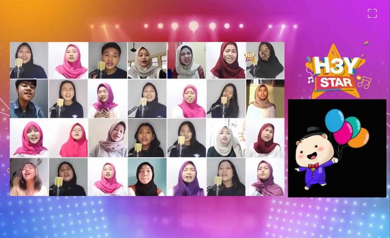 SMA Batik 1 Solo Raih Sekolah Favorit di H3ystar Virtual Festival
