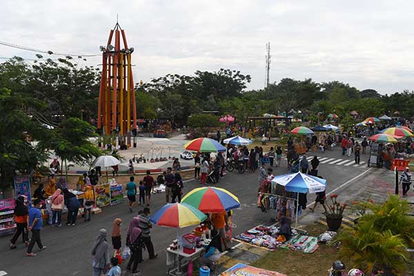PPKM Level 3, Sunday Market di Madiun Kembali Buka