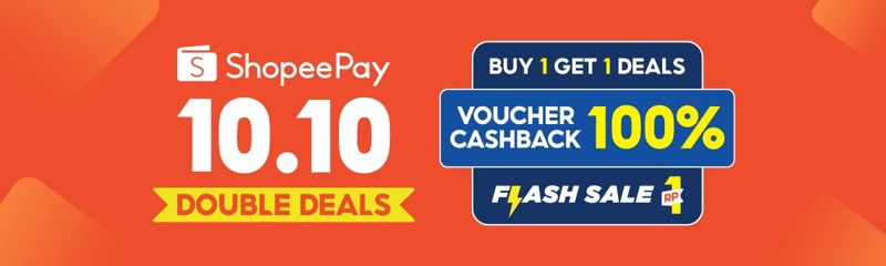 ShopeePay Hadirkan Keuntungan Berlipat di 10.10 ShopeePay Double Deals