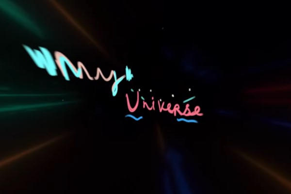 Tangkapan layar bagian video single My Universe hasil kolaborasi Coldplay dan BTS. (Gambar: Youtube)