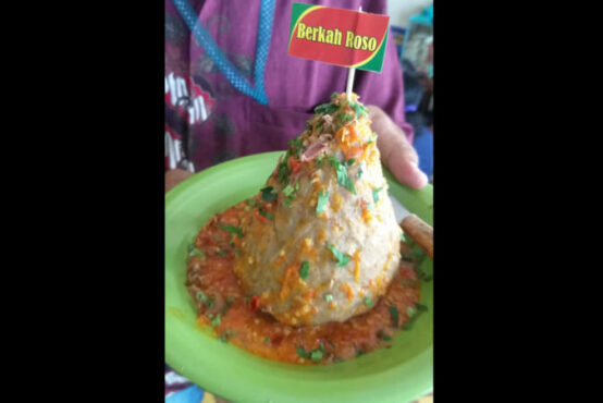 bakso tumpeng merapi klaten