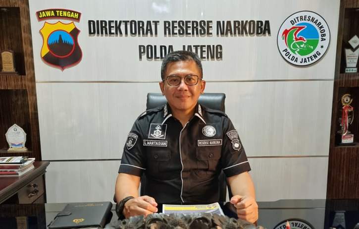 Dirresnarkoba Polda Jateng, Kombes Pol. Lutfi Martadian. (Istimewa/Bidhumas Polda Jateng)
