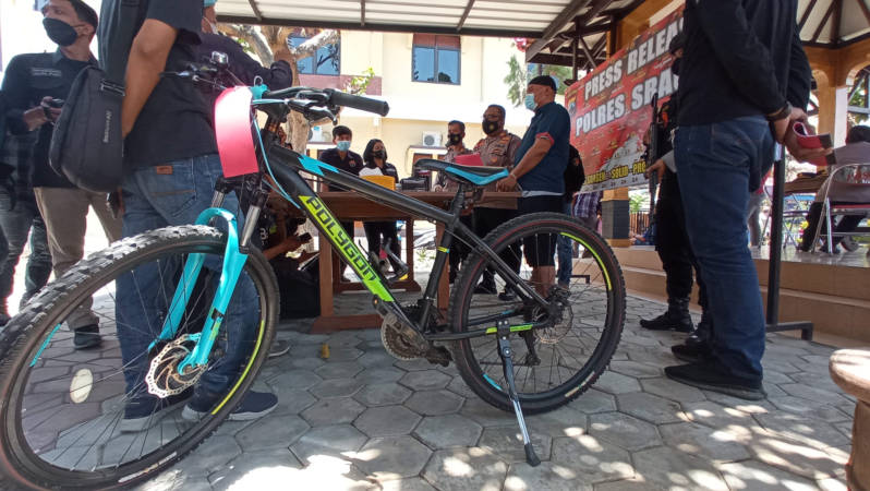 Tukang Rosok di Sragen Ditangkap Polisi Gara-Gara Curi Sepeda Seharga Jutaan Rupiah