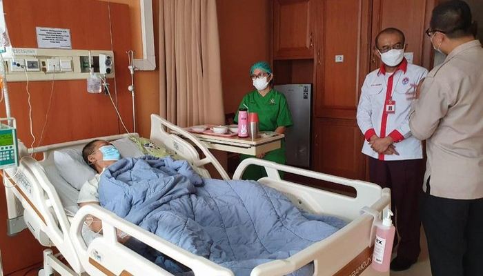 Legenda bulu tangkis Verawaty Fajrin dirawat di RS Dharmais karena sakit kanker paru-paru. (Dok/Kemenpora)
