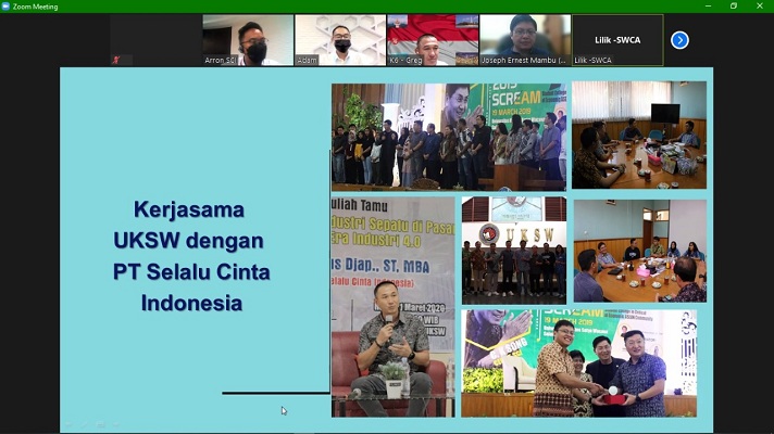 Webinar UKSW bersama PT SCI untuk bekal mahasiswa memasuki persaingan industri 4.0. (Istimewa-Tangkapan layar)