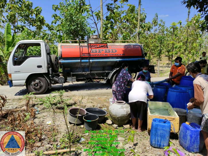 1.556 Keluarga di 4 Kecamatan di Sragen Krisis Air Bersih