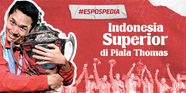 Indonesia Superior di Piala Thomas