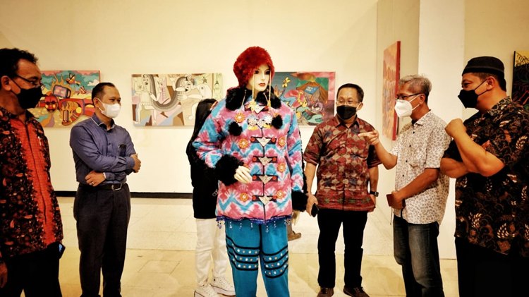Pameran nasional karya unggulan Lentik/Lenting yang digelar FSRD Institut Seni Indonesia (ISI) Surakarta. (Istimewa)
