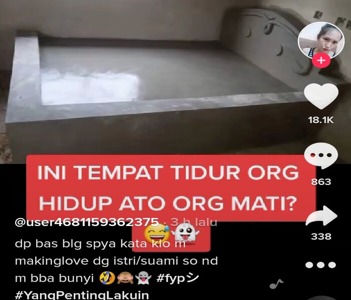 Viral Desain Tempat Tidur Mirip Kuburan, Begini Reaksi Warganet