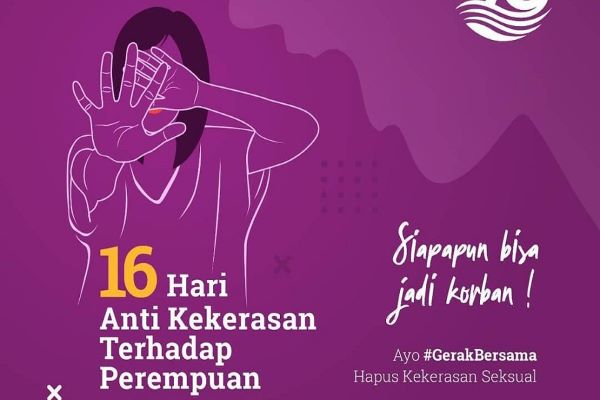 Kampanye Nasional 16 Hari Anti-Kekerasan Seksual terhadap Perempuan. (lestarimoerdijat.com)