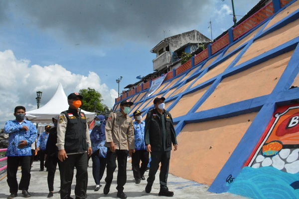 Sempat Longsor, Perbaikan Talud Juminahan Jogja Selesai