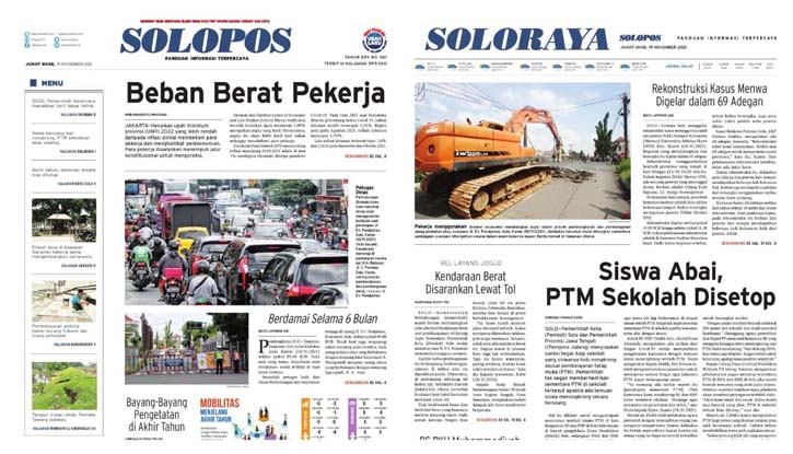Solopos Hari Ini: Beban Berat Pekerja