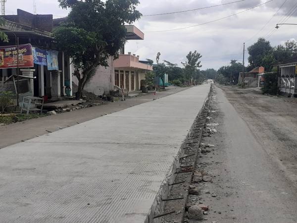 Akhir Desember, Jalan Sugihan-Paluhombo Sukoharjo Sudah Lebar dan Mulus