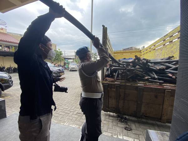 Kabel Dicuri di Kartasura Capai 2 Ton, Telkom Rugi Ratusan Juta Rupiah