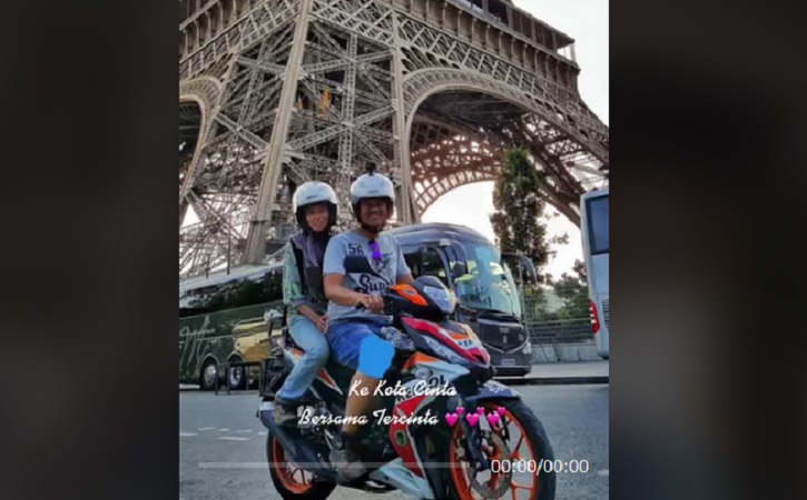 Kisah Unik Pasutri Keliling Dunia Pakai Sepeda Motor