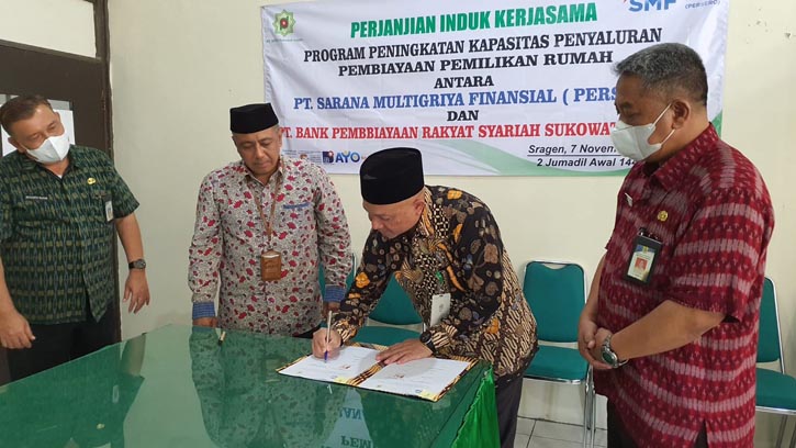 Gandeng BUMN, BPRS Sukowati Sragen Kini Bisa Layani Pembiayaan KPR