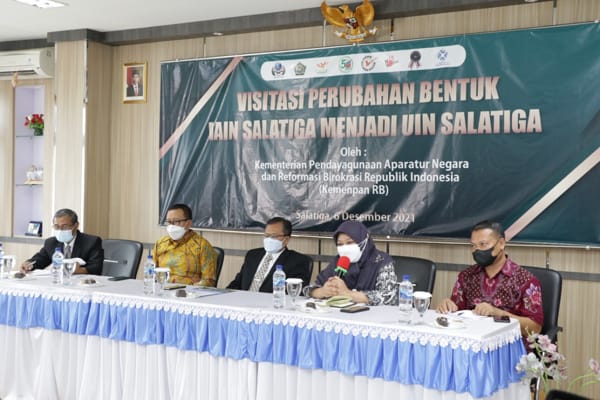 Kemenpan RB Visitasi Perubahan IAIN Salatiga Jadi UIN Salatiga