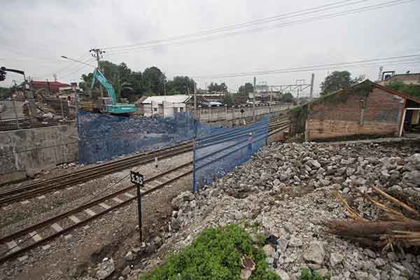 Proyek Overpass DI Panjaitan Solo, Girder & Abutment Telah Dibongkar