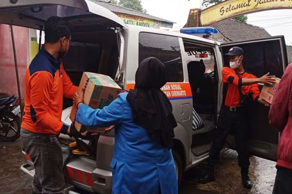 Sukarelawan Wonogiri Diterjunkan ke Lokasi Bencana Gunung Semeru