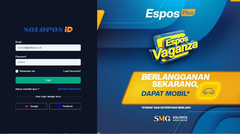 Baca Berita Espos Plus Bulan Ini, Bakal Dapat Hadiah Menggiurkan Hlo!