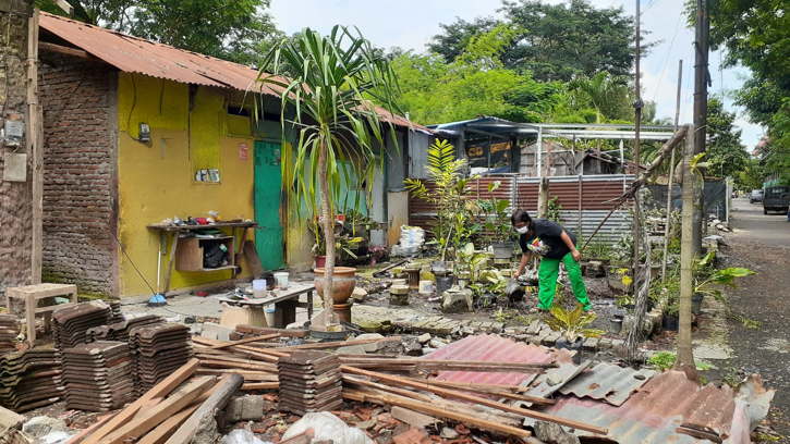 Pedagang Pindah, Pasar Bunga Stadion Wilis Madiun Tinggal Kenangan