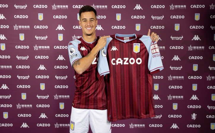 Gol Coutinho Selamatkan Aston Villa dari Kekalahan Lawan MU