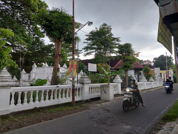 Suasana kawasan Kestalan, Banjarsari, Solo, yang rencananya dijadikan wisata heritage oleh pemerintah setempat. Foto diambil Jumat (28/1/2022). (Solopos/Ika Yuniati)