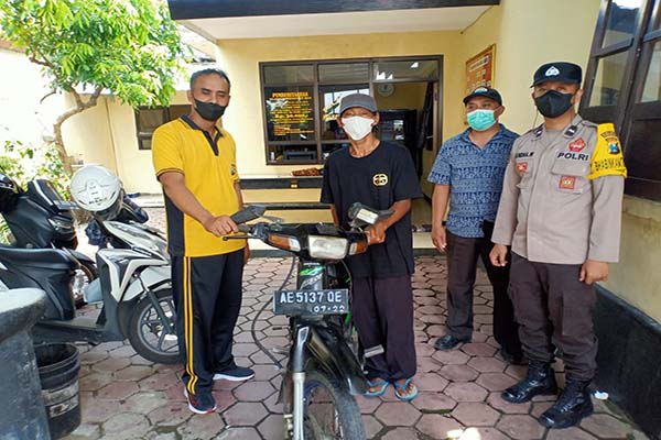Ditinggal BAB, Sepeda Motor di Teras Ponpes Ponorogo Raib
