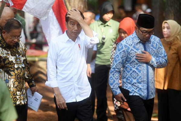 Misteri Bisikan Ridwan Kamil kepada Presiden Jokowi