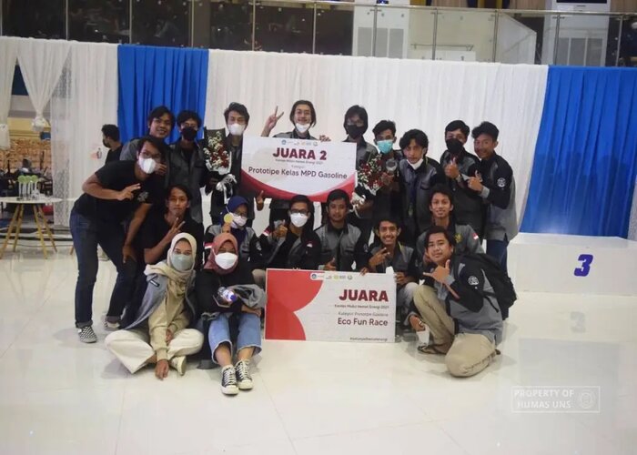 Bengawan Team UNS Sabet 2 Juara dalam Kontes Mobil Hemat Energi