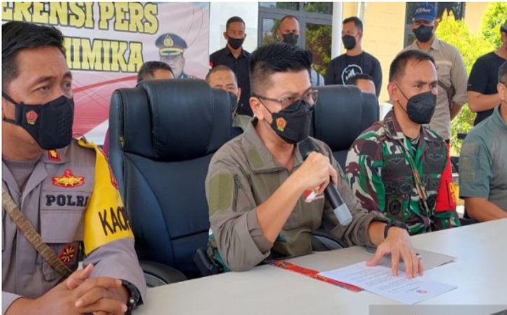 Lokasi Pembantaian 8 Pekerja PTT oleh KKB di Puncak Papua Terisolir