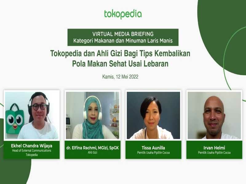 Kembalikan Pola Makan Usai Lebaran, Begini Tips Tokopedia dan Ahli Gizi
