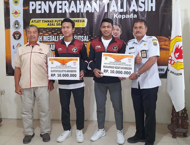 Raih Perak di SEA Games 2022, 2 Atlet Sragen Dapat Bonus Rp20 Juta