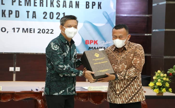 Jos! Pemkab Ponorogo Raih Opini WTP 10 Kali Berturut-Turut dari BPK